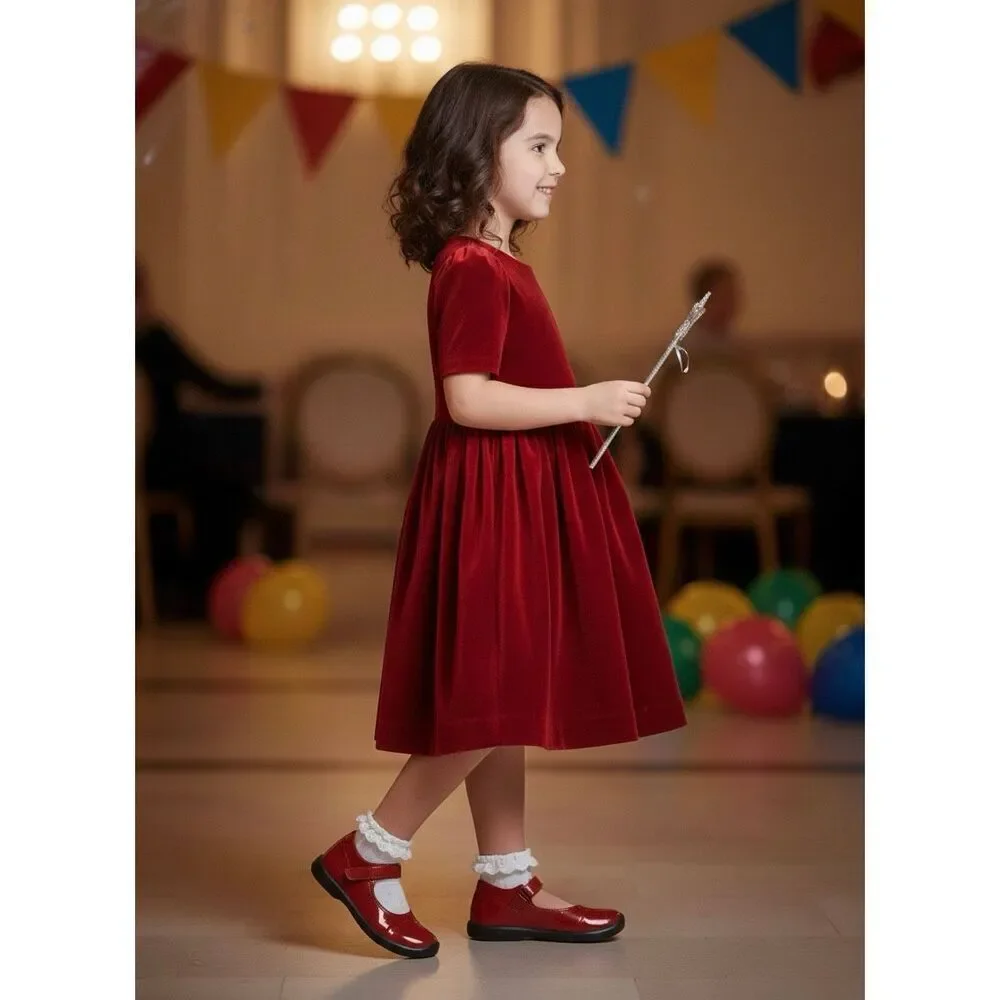 PRADA Girls 13 (31) Patent Leather Mary Jane Shoes AS IS